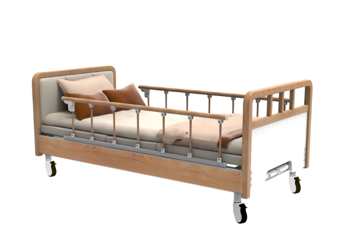 手动两功效照顾护士床